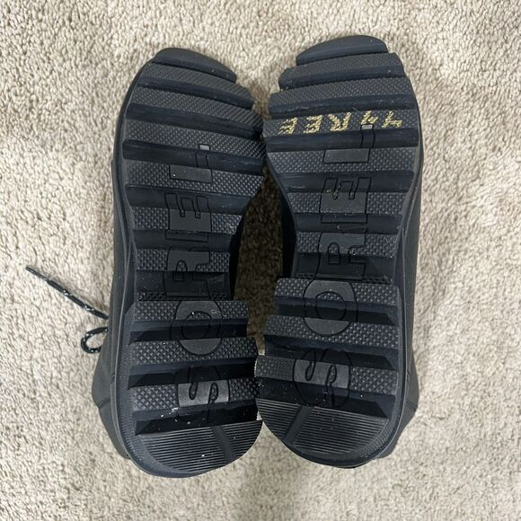 Sorel Phoenix Black Leather Shearling Sherpa Lined Boots Size 9.5 Outdoor - Picture 11 of 11